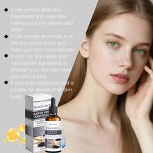 Water ice levin Black Rice Exfoliating Essence, Rice Bran Water + Niacinamide, Brightens Complexion: Rice Extract, Enhances Skin Radiance, Nourishes, Provides Exceptional Hydration And Nutrition For Healthy, Luminous Glow.