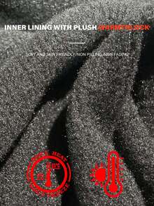 1 件亚麻灰色修身圆领长袖保暖内衬，秋冬款 - 灰色 - 查看 7