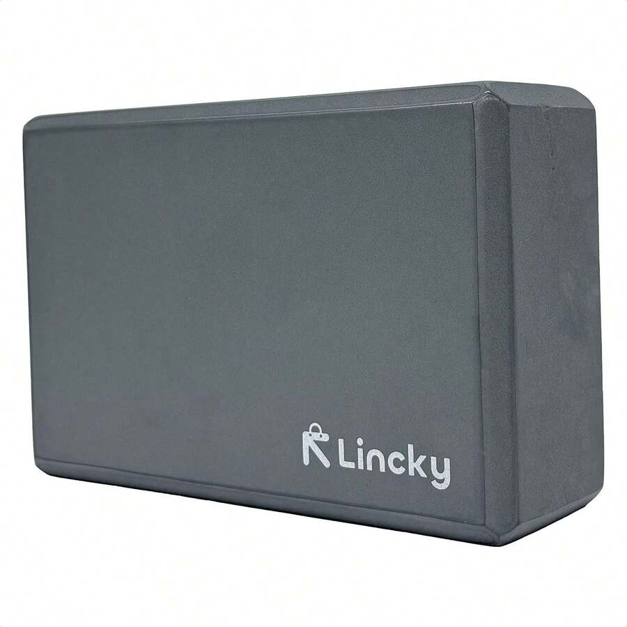 Bloque de yoga Lincky, Ladrillo de pilates ideal para entrenamiento en casa y Gym. Colores Rosa, Negro, Gris y Azul - Gris Claro - Ver 1