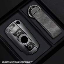 软TPU汽车钥匙包适用于宝马E46 E60 E70 E87 3 5 6系M3 M5 X1 X5 X6 Z4 E71 E72 E88 E89 E91 E90配件圣诞礼物 - 均碼 - 查看 2