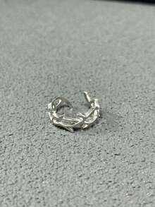 1 Stück Vintage-Stil offener Fingerring für Herren, modischer Punk-Knöchelring, verstellbar, für Single-Männer geeignet, Dorndesign