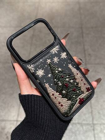 1 Adet Yeni Dolgulu Çizilmez Deri Dokulu Telefon Koruyucu Kılıf, 15 Pro Max, 14 Plus, 13 Pro Max, 12, 11, 7G, 7P, IX, XR, XS Max, 17 Pro, Air Kamera Lens Çıkıntısı ve Düşmeye Karşı Koruma ile Uyumlu