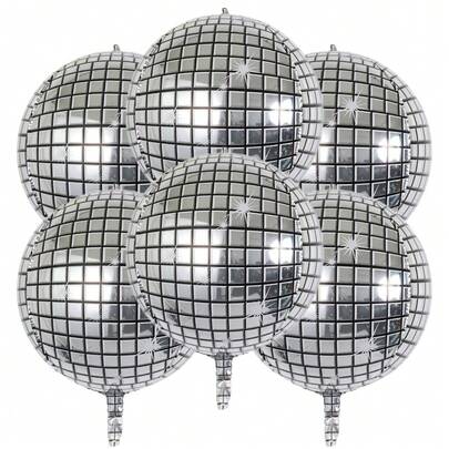 Balão Metalizado Globo 4d Orbtz 55cm