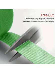 1 Roll Garden Hook-And-Loop, Plant Hook-And-Loop, Garden Balcony Care Beauty Plant Tape,Plant Bundling Cable Ties, Data Cable Storage And Organization Tool, Wire Fixing Back-To-Back Nylon Hook And Loop Cable Ties - Multicolor - View 4