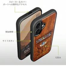 (マグセーフ) 対応 16 木製 ケース, 手でインレイ/象嵌 天然木+綺麗な貝張り/天然貝象眼+TPU, アイフォン16 カバー（6. 1インチ） 磁気内蔵, レーザーアート彫刻 いPhone 16 ケース (バラ色 - 西部開拓時代の指名手配ポスター) - バラ色-西部開拓時代の指名手配ポスター - チェックする 7