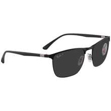 Ray-Ban Chromance Polarized Dark Gray Rectangular Unisex Sunglasses RB3686 186/K8 57 |  | Men Sunglasses - Multi - View 2