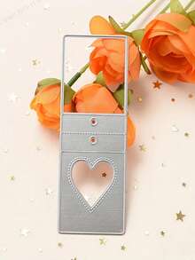 Hollow Heart Gift Box Metal Cutting Dies Scrapbook Paper Craft Cut Die Mould DIY Scrapbookin Stamping Stencils Supplies