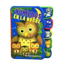 Spanish Cardboard Picture Storybook Animal/Insect Education Preschool Learning Book Inspires Cognitive Interest - Multicolor - View 9