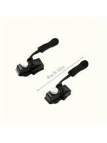 4pcs Zipper Repair Kit, Quick Install Detachable Zipper Pulls, No Sewing Required For Jackets, Luggage And Bags - 4 Items - View 8