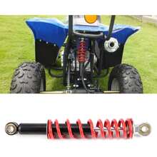 Amortiguador delantero trasero para motocicleta Pit Bike ATV Go Kart de 50-125, amortiguadores de acero inoxidable Amortiguador trasero delantero de 270 mm - 1 - Ver 5