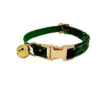 Cute Pet Christmas Plaid Print Zinc Alloy Cat Collar, Cat Collar Bow Tie Set, Soft Velvet Cat Collar With Bell, Handmade Mini Cat Collar With Metal Buckle, Cat Collar With Bow Tie And Bell