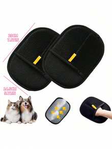 2PCS Pet Hair Removal Glove, 2025 New Upgrade Efficient Grooming Gloves For Pet Hair, Reusable Pet Hair Remover Glove, For Furniture, Carpet, Car Seat, Pet Grooming - Multicolor - View 9