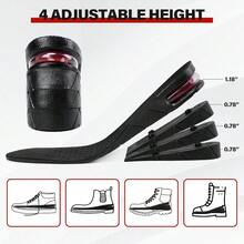 ERGOfoot Height Increase Insoles For Men Women Adjustable Invisible Shoe Lifts And Height Boosters Fits Dr Shoes And Casual Footwear - Height Increase Soles And Inserts - 4層 - 查看 2
