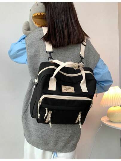 Mochila minimalista y versátil de mujer, ligera