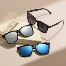 Unisex Retro Casual Glasses, Suitable For Outdoor, Photography, Decorative Personalized Glasses