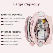 Travel Duffel Bags - Pink - View 4