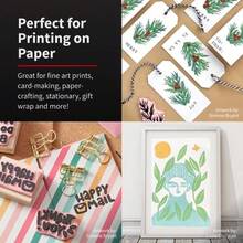 Block Printing Ink 4Pieces Set Multicolour Quality Inks For Stunning Prints Easy To Use WaterSoluble Ideal For Various Surface Artwork Creation