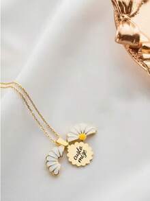 Dây chuyền tên Daisy khắc theo yêu cầu (dành cho nữ), Dây chuyền tên cô dâu khắc theo yêu cầu, Món quà tuyệt vời nhất dành cho bạn gái, Thích hợp cho đám cưới, sinh nhật và kỷ niệm - Dây chuyền tên bền chắc, khắc tên cá nhân (bao gồm cả chữ cái), được thiết kế riêng và độc đáo, Lựa chọn quà tặng hoàn hảo, Lựa chọn quyến rũ cho năm mới. - Nhiều màu - Xem 6