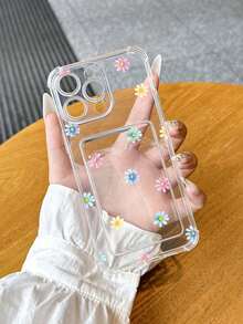 1 Ốp lưng điện thoại mềm chống rơi họa tiết hoa cúc nhiều màu sắc tương thích với iPhone 17/17 Air/17 Pro Max, 16/16 Pro/15/15 Pro/15 Pro Max/14/14 Pro Max/13/11/XR - Nhiều màu - Xem 3