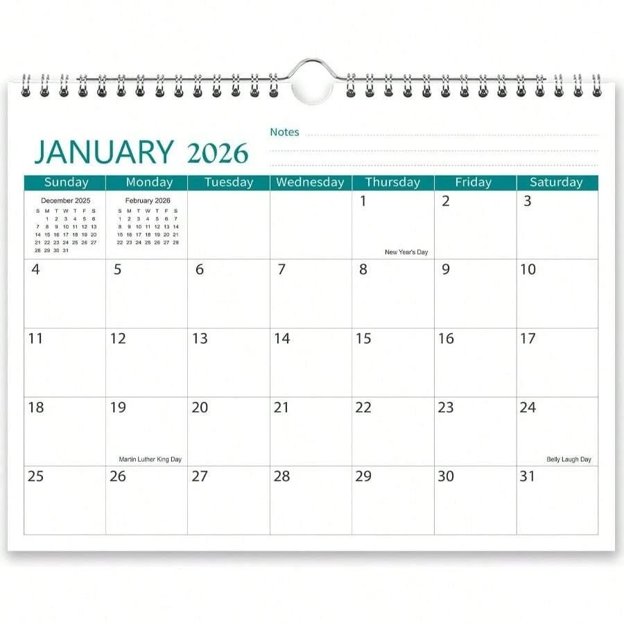 2026 Calendar - Wall Calendar 2026 - 2027 Runs From January 2026 Until