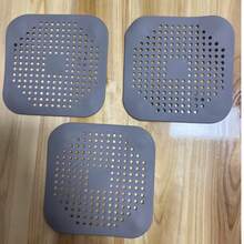 3 piezas/1 pieza Filtro de cabello de silicona y tapón de drenaje para bañera y ducha - Evita obstrucciones y olores