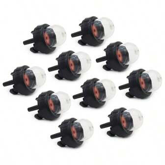 10 Pieces Carburetor Pump For Chinese Gasoline Chainsaw 4500 5200 5800 45cc 52cc 58cc
