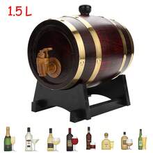 1.5l barrica de roble retro cerveza whisky Ron Porter - Rojo - Ver 8