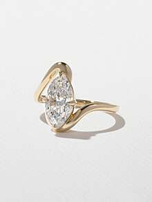 1 chiếc nhẫn bạc 925 cao cấp, sang trọng với họa tiết mắt xoắn đính đá Zirconia, kiểu dáng cổ điển Châu Âu & Mỹ tinh tế dành cho nữ, thiết kế độc đáo, hoàn hảo cho các buổi dạ hội, họp mặt và tiệc tùng, cũng là một món quà trang sức tuyệt vời dành cho bạn bè và gia đình. - Mắt ngựa cánh tay xoắn - Xem 4