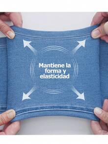 ​​Pantalones de mezclilla acampanados para mujer - Jeans retro estilo flare juvenil - Lavado ligero - Ver 6