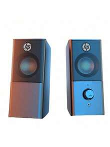 HP RGB電競音響 USB供電電腦音箱 雙立體聲重低音炮 多模式流光燈效 桌上型筆記本通用 桌上遊戲影音設備 DHS-2101 黑色 - DHS-2101 黑色 - 查看 6