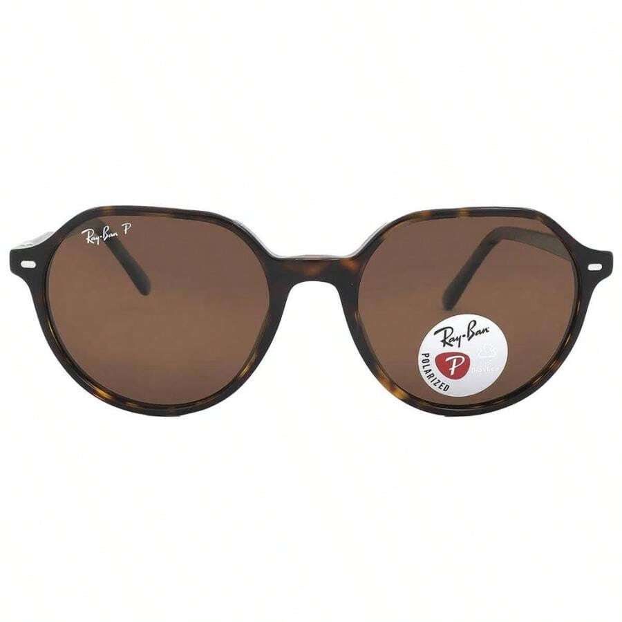 Ray-Ban Thalia Brown Geometric Unisex Sunglasses RB2195 902/57 51 | | Men Sunglasses - Multi - View 1