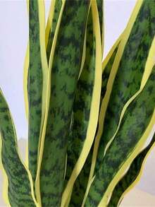 Cây lưỡi hổ nhân tạo, cây Sansevieria giả 17,7/21,2 inch, cây trồng trong chậu nhân tạo, cây nhựa nhiệt đới giả, dùng trong nhà và ngoài trời, trang trí nhà cửa, văn phòng, lá 3/4 (không có chậu), quà tặng ngày lễ tình nhân, trang trí nhà cửa, trang trí phòng học trở lại - Nhiều màu - Xem 7