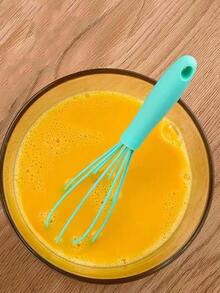 4/2/1pc Silicone Mini Whisk - Perfect For Adults - Ideal For Mixing, Whipping, Stirring And Blending - Essential Baking Tool And Kitchen Gadget - Back To School Supplies - Suitable For Chocolate, Eggs, Cream, Butter - Multicolor - View 7