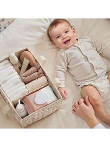 Portable Diaper Bag, Diaper Changing Pad Organizer With Handles, Baby Diaper Pouch - Multicolor - View 5