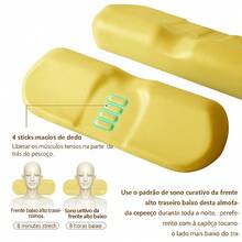 Orthopedic Cervical Viscoelastic Pillow – 12x65x23cm / Ergonomic And Anti-Stress Support - Qiu Gifts - 隨機的 - 查看 3