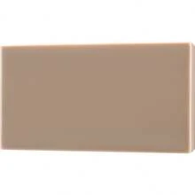 Conjunto Interruptor 1 tecla simples + tomada 20a Recta Marrom Claro Fosco blux tamanho 4x2 para embutir na parede conjunto completo placa modulo suporte - Caramelo - Visão 3