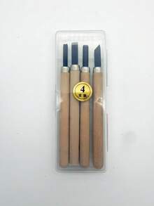 1 Set Steel & Wood Carving Tools, Handmade Woodworking Sculpture Carving Knives With Storage Box - Multicolor - View 6