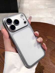 17 Pro Max Case, Slim Transparent Matte Hard Protective Cover With Camera Lens Protection Compatible With IPhone 17 Pro, Minimalist Design, Suitable For Men And Women - Grey - View 1