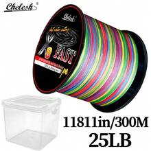 Dây câu bện PE Chelesh, 8 sợi, 300m/326yds, 15-100LB, Độ bền cao, Chống mài mòn, Nhiều màu sắc, Lý tưởng cho câu cá biển, câu cá nước ngọt, câu cá chép - Nhiều màu - Xem 30
