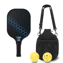 2025新款匹克球拍，玻璃纤维匹克球拍套装，含球、球包、配件，男女老少皆宜的玻璃纤维石墨匹克球拍套装，球拍任选。