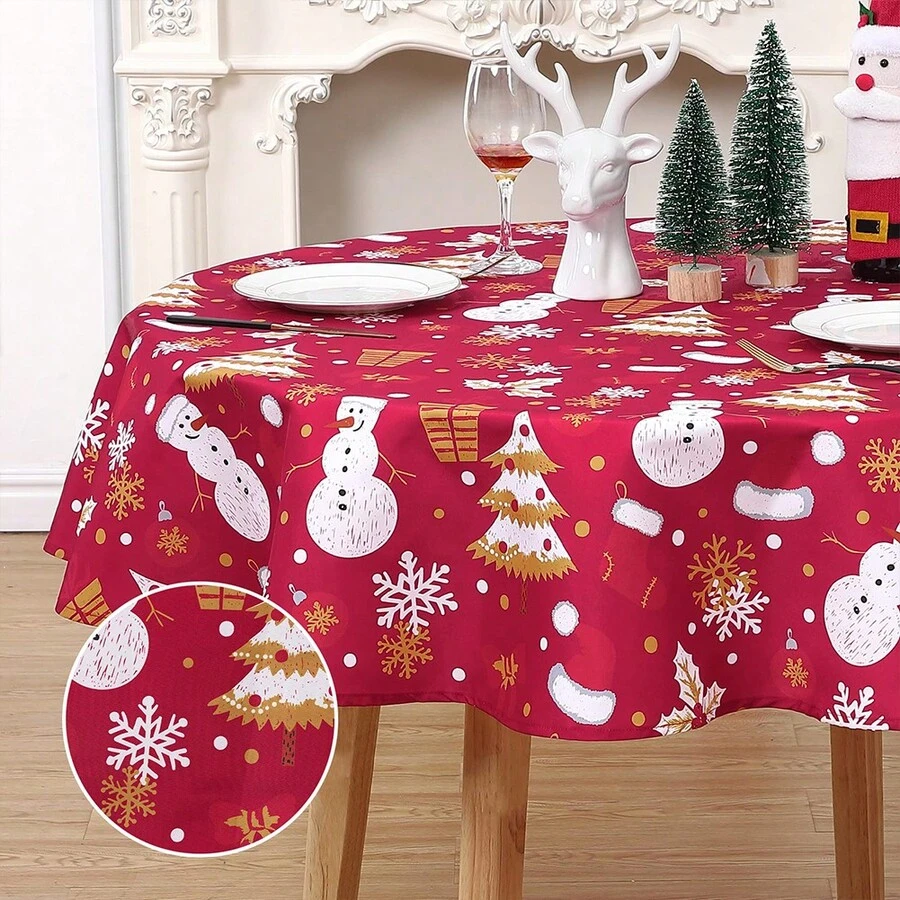 Tablecloths - Snowman150cm - View 1