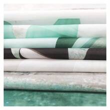 Rustic Farmhouse Shower Curtain, Farm Teal Daisy Floral Flowers And Butterfly On Country Wooden Shower Curtain For Bathroom, Turquoise Blue Bathroom Shower Curtains With 12PCS Hooks, 70X75IN - 多色581 - 查看 4