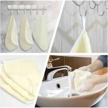 3 Pack Wash Cloths, Exfoliating Body Scrubber, Body Scrubber Exfoliator, Exfoliating Washcloth, Face Cloths Washing Face, Loofah Exfoliating Body Scrubber, Wash Rags Body, Exfoliating Towel - 白色 + 3 - 查看 3