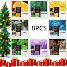 香薰精油套装，水溶性香薰精油，10毫升精油，17种香型，适用于卧室、客厅、香薰蜡烛、扩香器、加湿器，情人节礼物