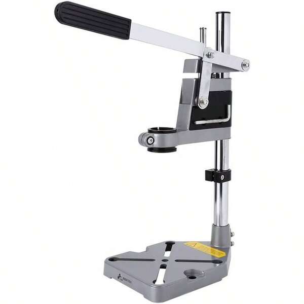 Drill Stand, Multifunction Carbon Steel Workbench Drill Press Clamp Adjustable Workstation Repair Clamp With Aluminum Base Industrial And Home Use