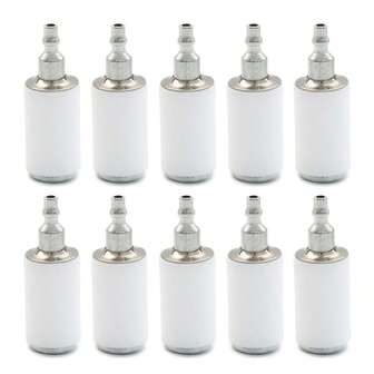 10 件装优质汽油园林机械割灌机链锯燃油滤清器