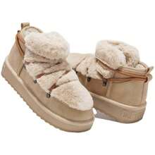 D.Franklin Ankle Boots DFSH370011-BEIG For Women In Color Beige - Beige - View 2