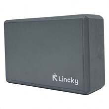 Bloque de yoga Lincky, Ladrillo de pilates ideal para entrenamiento en casa y Gym. Colores Rosa, Negro, Gris y Azul - Gris Claro - Ver 7