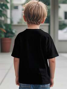 Young Boys T-Shirts - nero - Visualizzare 3