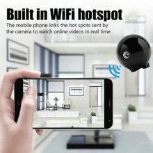 New Mini Camera, Smart 2.4G WiFi Mini Camera, Home Indoor Night Vision Security Video Recorder. - View 3
